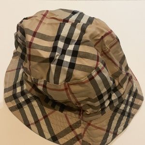 Burberry rain hat
